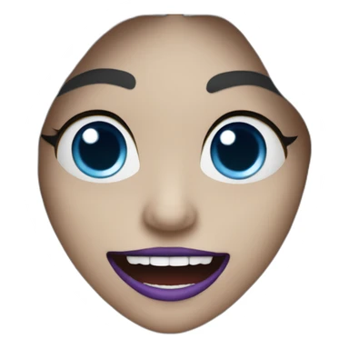 vampiresa feliz sticker