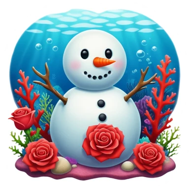 🌹⛄️🪸 sticker