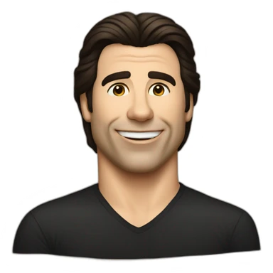 john travolta sticker