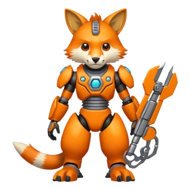 Ratchet-Lombax-Vernid-fusion, full body  sticker