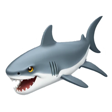 Tiburón con numero 31 sticker