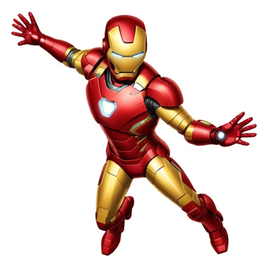 Iron Man superhero sticker
