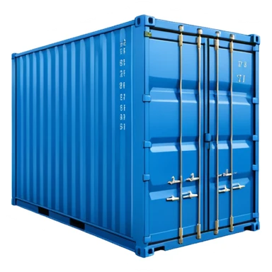 goods Contener emoji which is used for shipment of goods, single contaner, i want to use as emoji with size in height 24px and width in 24px sticker