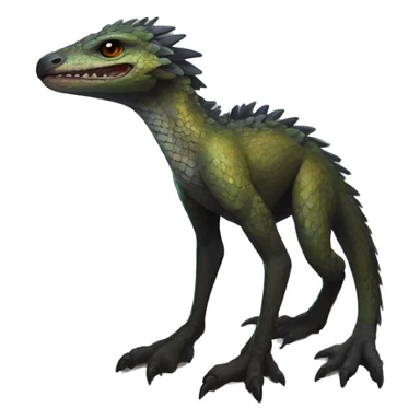  Scaly Cute Edgy Realistic Rare Fantasy Slim Vernid-Trico-Melprin-species by LiLaiRa, by Falvie, full body sticker