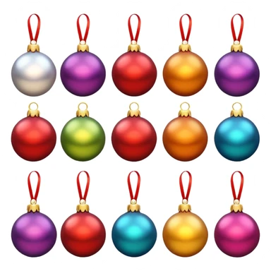 Christmas decorations sticker