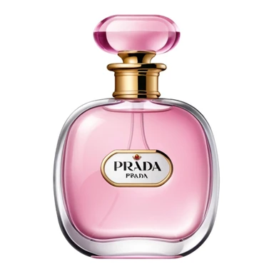 pink prada parfume sticker
