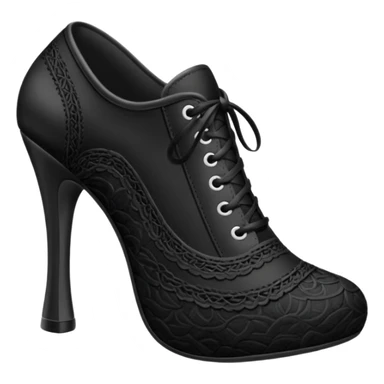 emoji de un calzón sexi negro  sticker