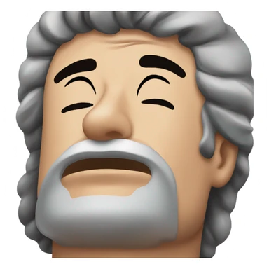 Sylvester Stallone sleeping sticker