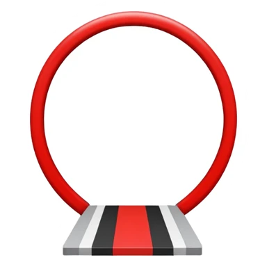 Représente moi une borne kilométrique rouge et blanche avec le chiffre N7. le bas est un rectangle blanc et le haut est en demi cercle rouge ayant la même largeur que le rectangle blanc. sticker