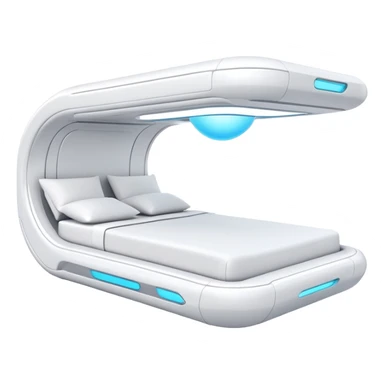 Antigravity space bed sticker