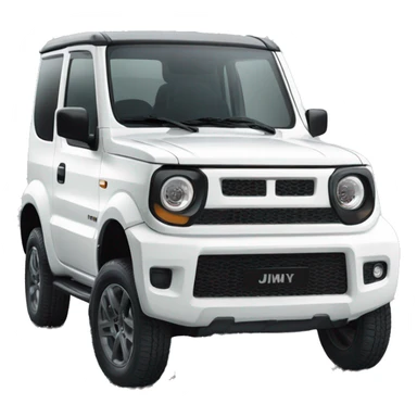 Jimny 2022 white sticker