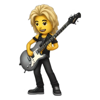 rock and roll sticker