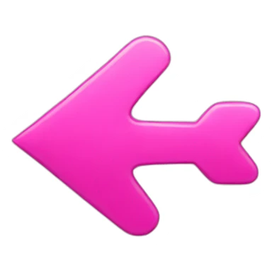 pink arrow sticker