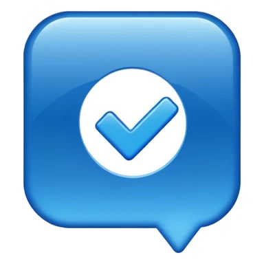 Instagram verified tick sticker