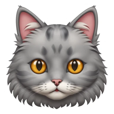 Cat with dark circles  sticker
