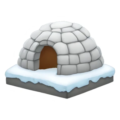 simple Igloo sticker
