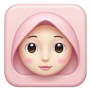  Couverture rose pastel sticker