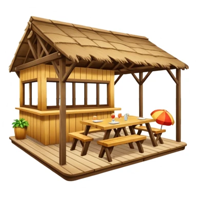 Beachrestaurant sticker