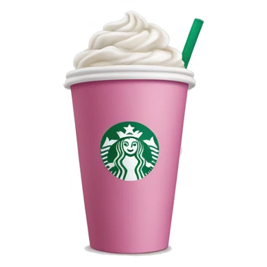 Starbucks coffee pink  sticker
