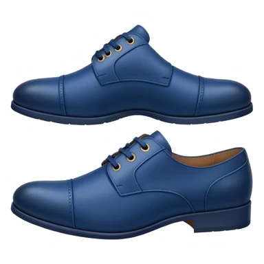 dark blue men's shoes sticker