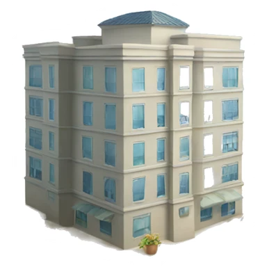 EDIFICIO EN LA PLAYA sticker