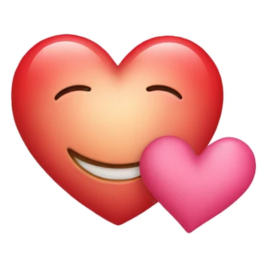 Corazones con  sticker