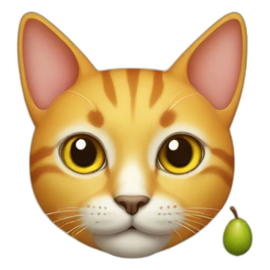 mango cat sticker