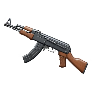 Gun ak47 sticker