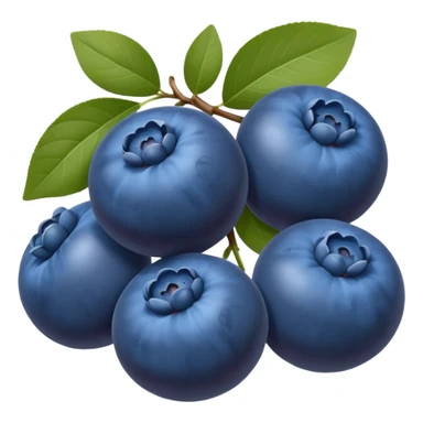 blueberries sticker