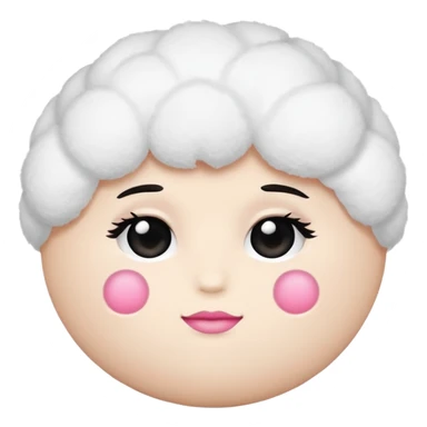 Makeup Powder Puff sticker