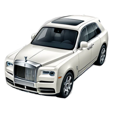rolls royce cullinan with car number "miss you" sticker