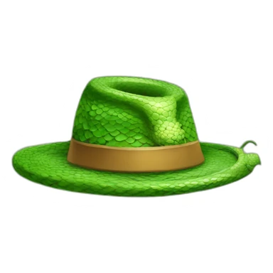 Serpent avec un sombrero sticker