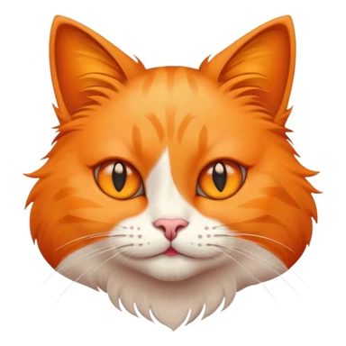 cat with smirk sticker
