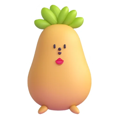 simple potato sticker