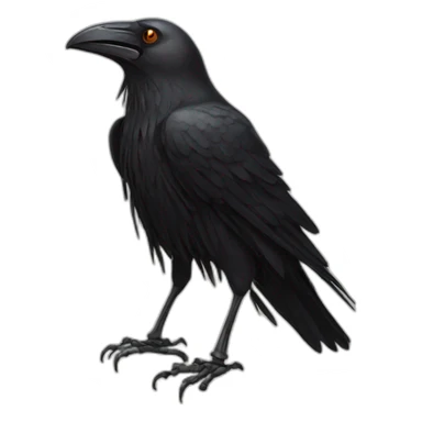 crow-skeleton's sticker