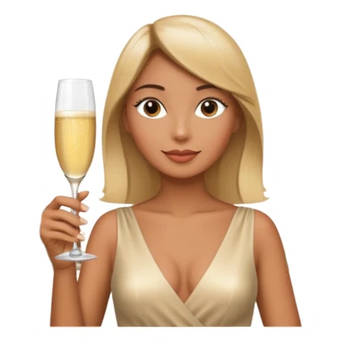 torre eiffel con una copa sticker