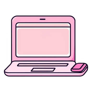 Pink Web browser sticker