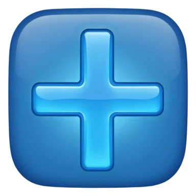 blue word "blessed" sticker