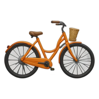 Bicicleta grande puzzle colores minusvalia sticker