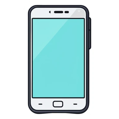 cracked smartphone screen sticker