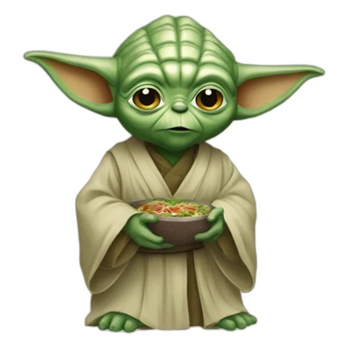 Yoda doit doner sticker