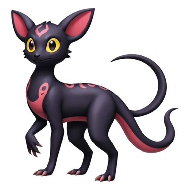 Salandit-Umbreon-Noibat (Full body) sticker
