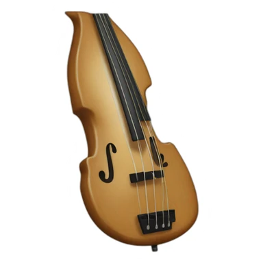 Erlandskian Bass Ktra String alto  Instrument Ethnic sticker