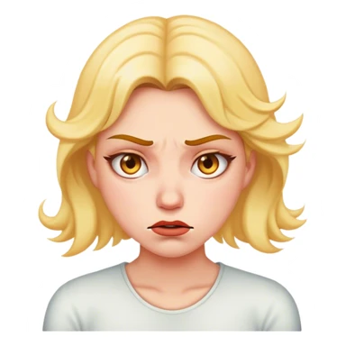 Women fuming sticker