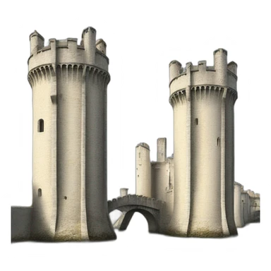 Two towers La Rochelle sticker