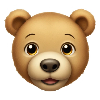Teddy bear toy sticker