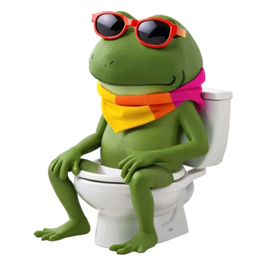 Skibidi toilet sticker