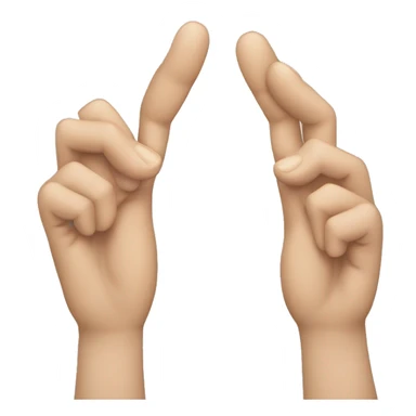 Main qui pointe du doigt sticker