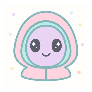 squid game mask icon sticker