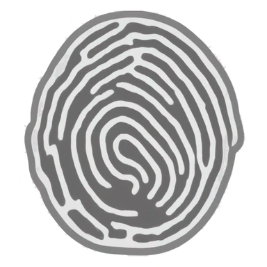 Fingerprint sticker